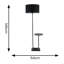 Bangerter 146cm Traditional Floor Lamp-80623407-80623406-80623393