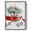«Christmas Holiday Art Cxxxvi», reproduction d'art encadrée - bois massif-302623615