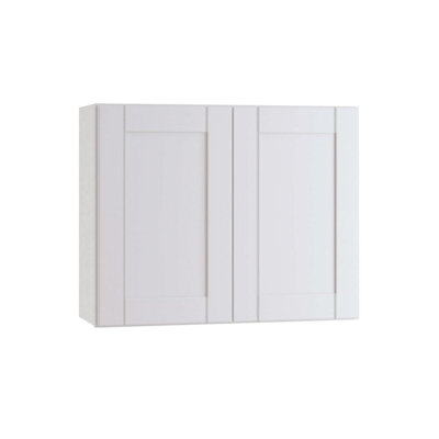 Gallery Express Mercer Assembled 30 in W X 12 in D X 24 in H Wall Bridge Kitchen Cabinet with Sft Close
