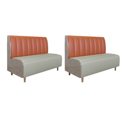 Banc rembourré en similicuir