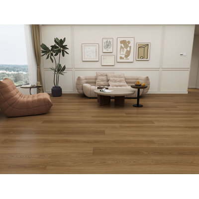 Échantillon à emporter à emporter - Revêtement de sol en vinyle de luxe à verrou en érable imperméable MaxCore XL - l 3 po x L 6 po