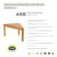 Banc de douche l 31,5 po