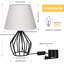 Lampe de table noire 14,37 po Marlowe-2053606311
