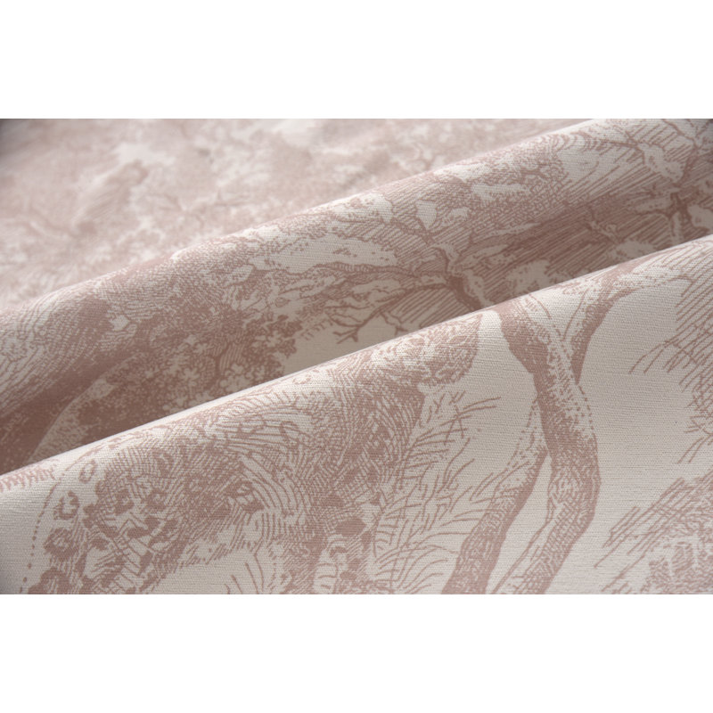 Paire de rideaux obscurcissant Alice, Rose, L 50 po x L 108 po