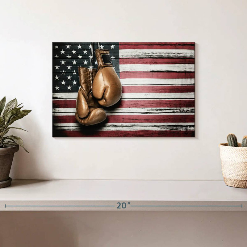 Borges American Boxing, H 8 po x l 12 po