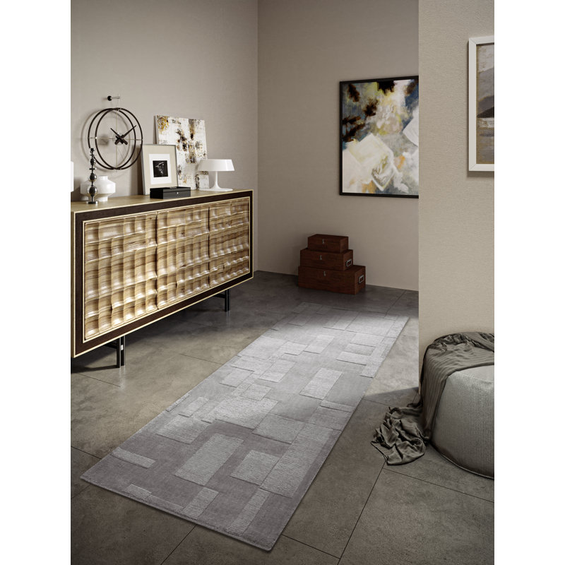  Kollektion 1906 Hand Crafted Hand Loomed Area Rug, Runner 80 x 250cm