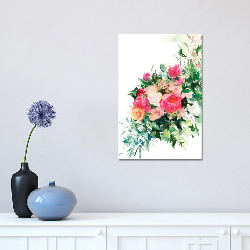 Amaranth 1 Piece Wrapped Canvas Wall Art, 30.48 cm H x 45.72 cm W