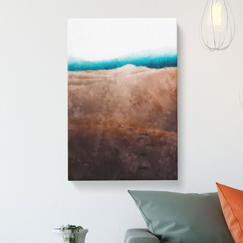 Sand Dune In New Mexico - Wrapped Canvas Painting, 50cm H x 35cm W x 3cm D
