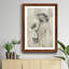 Sumi-e Silhouette I - Cadre photo, reproduction d'art sur papier-1703786231-1703786226