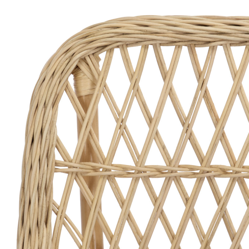 Chaise d'appoint Manon Scallop, Clair naturel