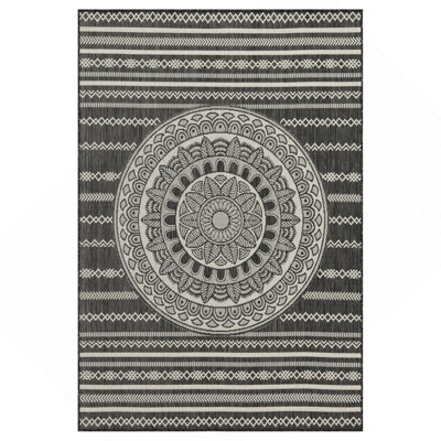 Tapis anthracite intérieur / extérieur