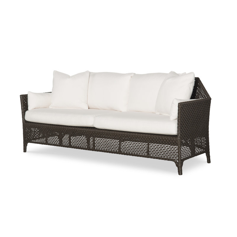 Tangier Outdoor - Seat Patio Sofa, Borneo, Snow 71630L10