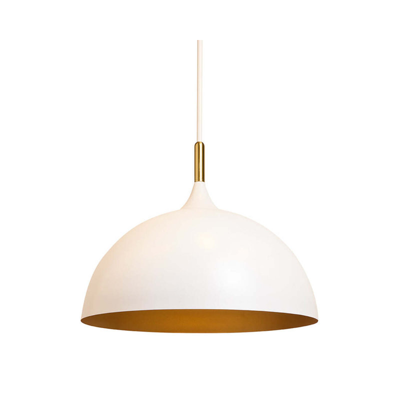Lohn Pendant, Matte White