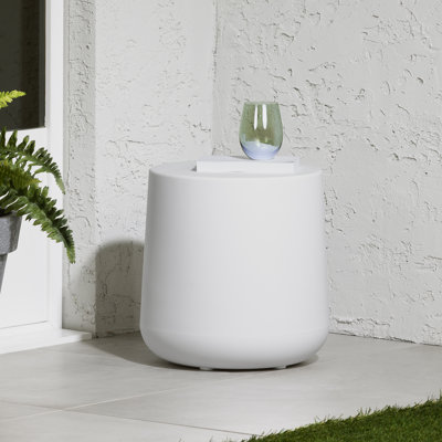 Dalya Outdoor Plastic Side Table