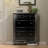 Black Solid wood Shoe Storage