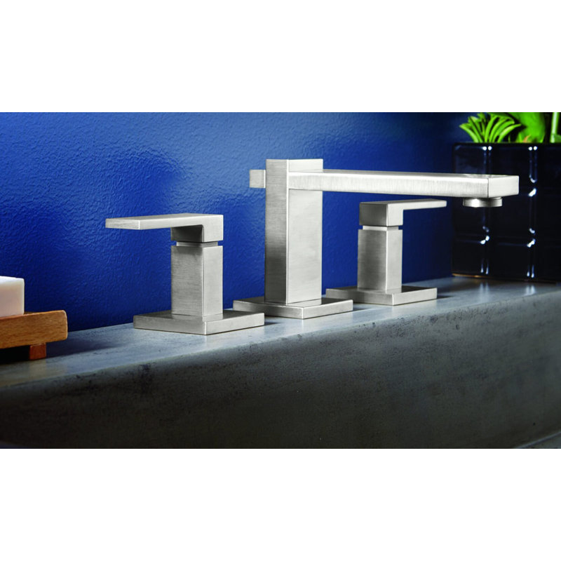 Morro Bay 8" Widespread Lavatory Faucet, Polished Chrome