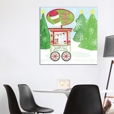 «Food Cart Christmas II Jingle Java» par Tara Reed - impression