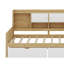 Lit de jour simple en L en bois avec sept armoires de rangement et deux tiroirs de rangement-1574575191-1574575209