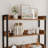 Litter Box Enclosure With Shelves And Doors-778355560