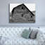 Toile épique Graffiti «Weather Worn 4» par Alicia Ludwig, 54 po x 40 po