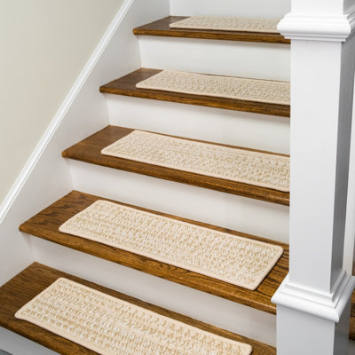 Kostelnik Monterey Wool Tweed Stair Treads 8"x28"