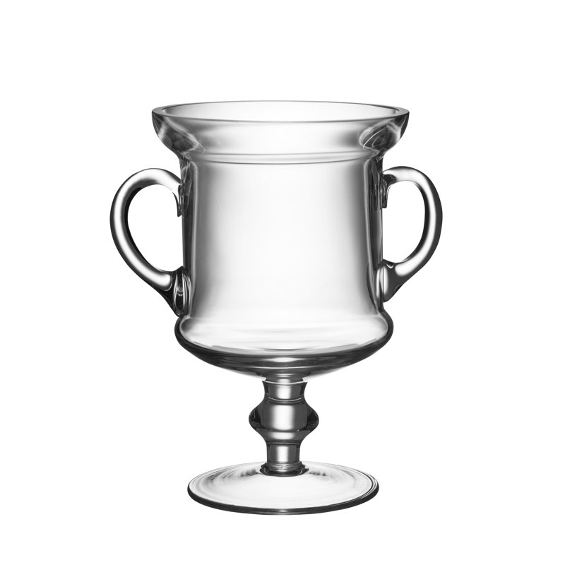 Classic Clear Glass Jar, 7.75" H x 7.25" W x 5.25" D