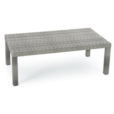 Fionnula Rectangular Metal Outdoor Coffee Table , 46'' in. W 26'' in. D