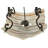 Metro Fusion 4 - Light Geometric Chandelier