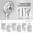 9-inch Black-plated Round 3-spray Mode Shower Kit (abs)