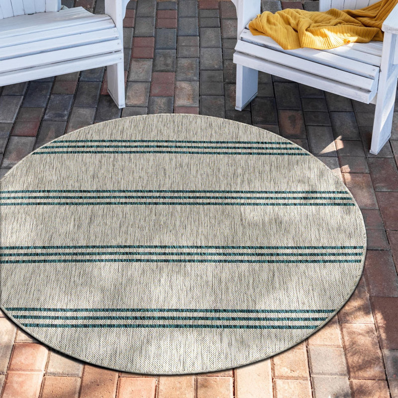 Tapis intérieur / extérieur Uniopolis, Rond 4 pi
