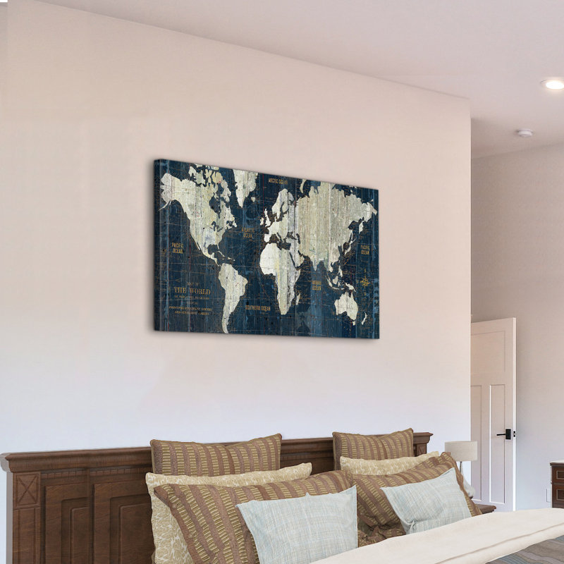 Sur toile, H 28 po x l 40 po x P 1,5 po