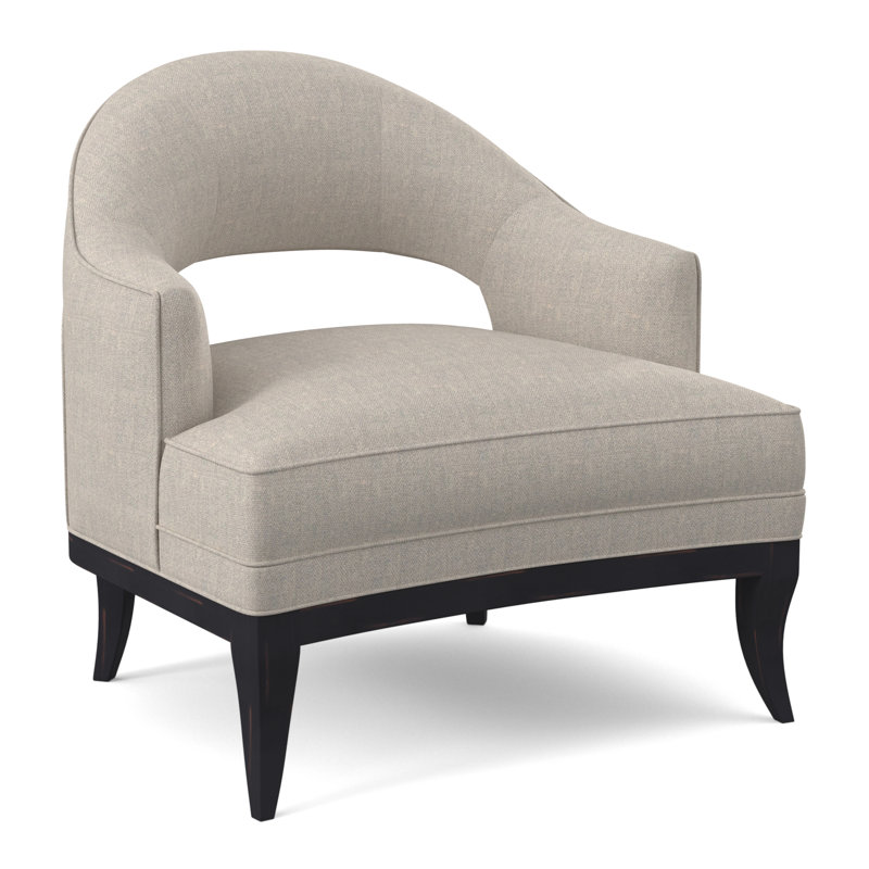 Mariposa Armchair, Vintage Ebony, Filigree Ivory 100% Polyester