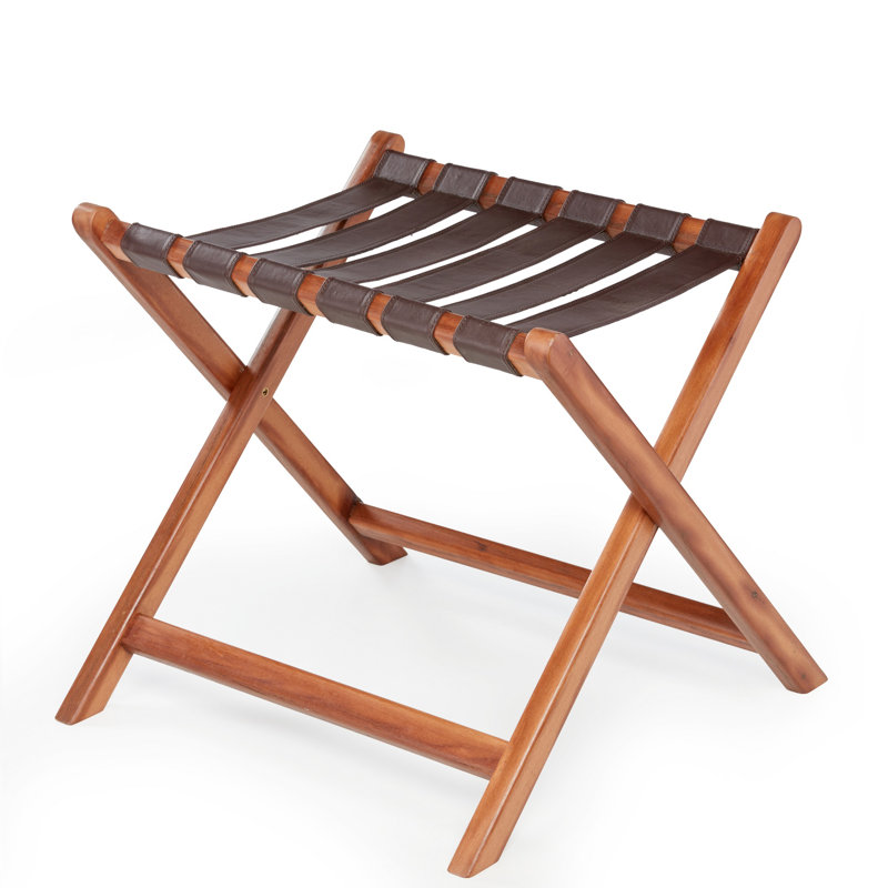 Porte-bagages pliable en bois