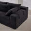 Canapé modulaire en tissu d'ameublement Chenille-761371809