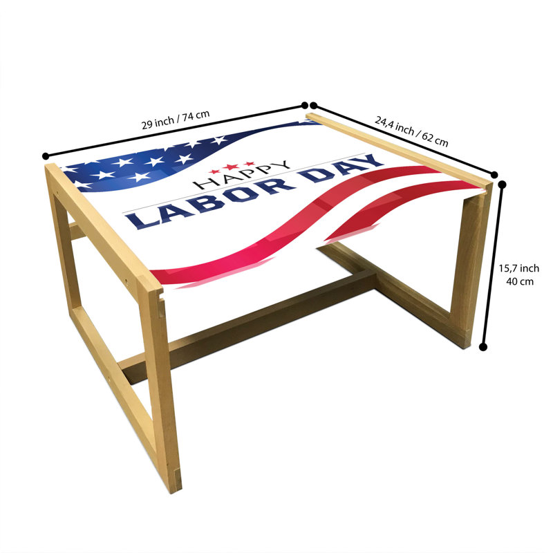Jakaiyah Sled Coffee Table, 62cm H x 74cm W x 40cm D