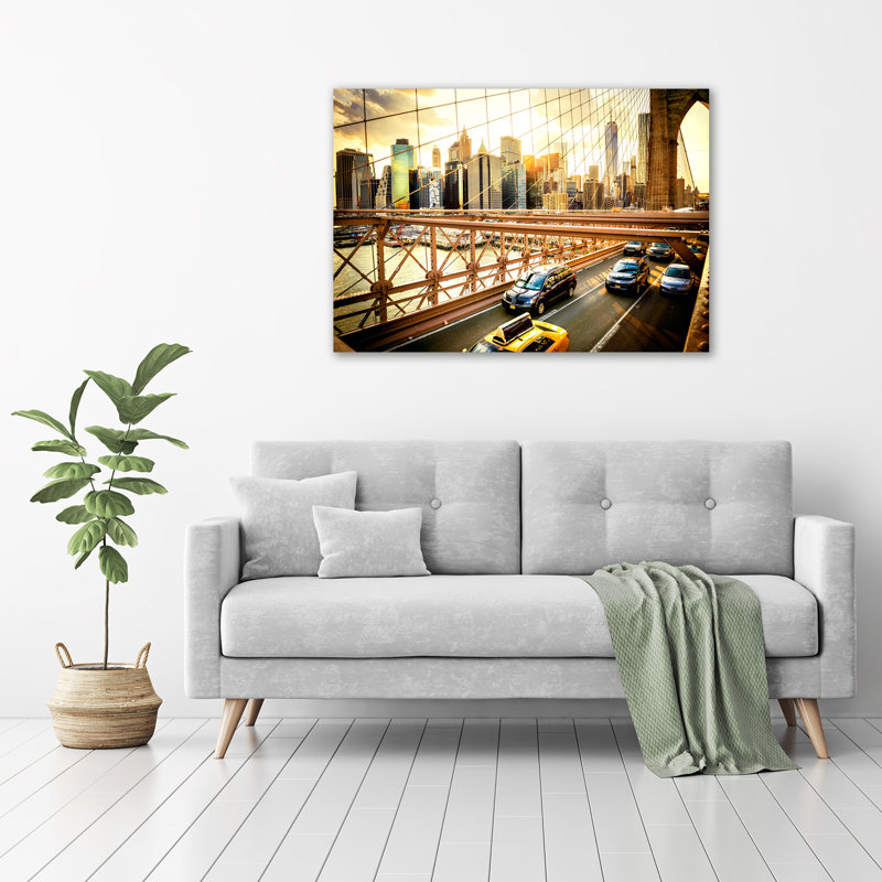 Brooklyn Bridge - Wrapped Canvas Print