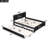 Alexondria Pyrmont Queen Size Upholstered Platform Bed With Headboard And Twin Size Trundle-1829423084