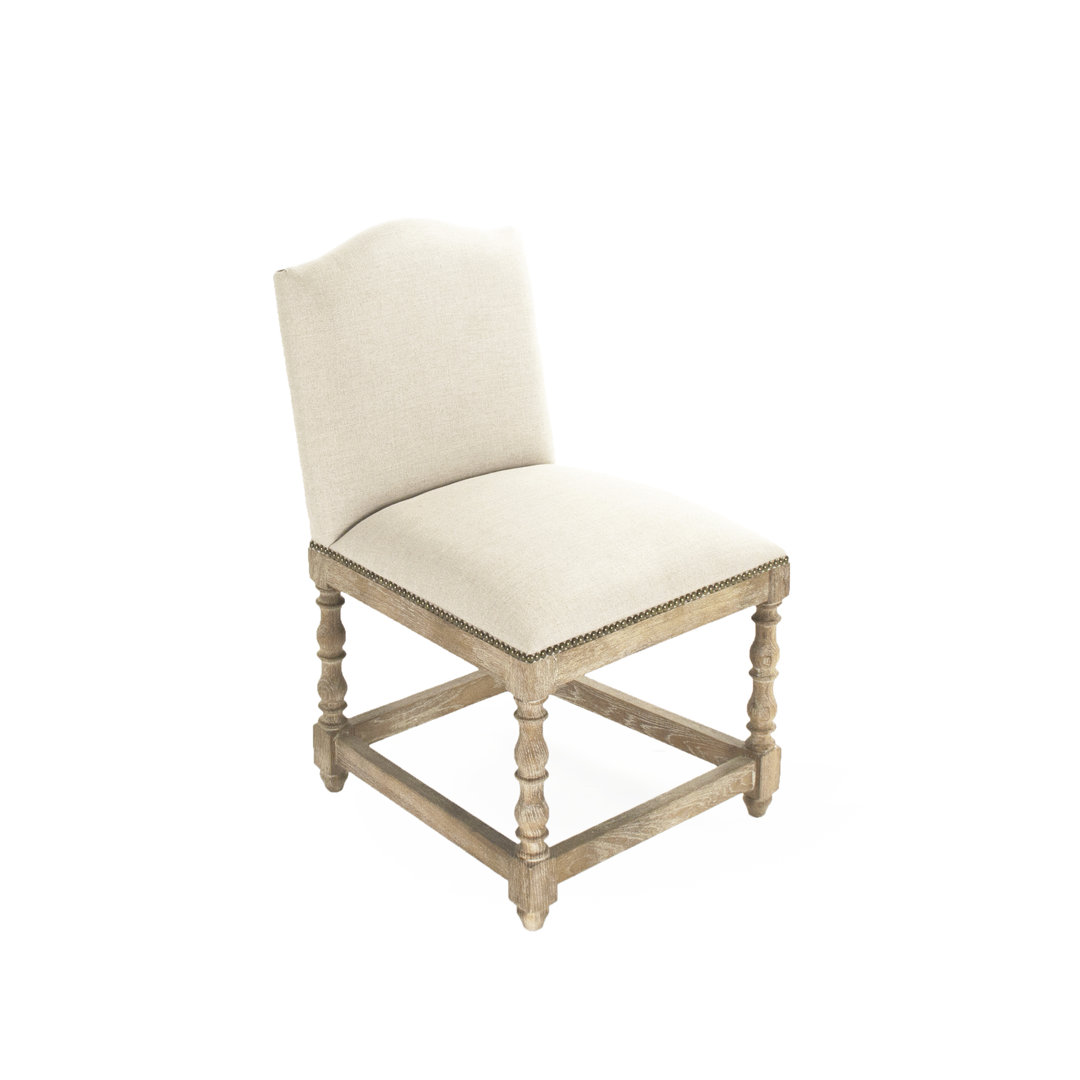 Fontenay 19'' H Linen Upholstered Parsons Chair One Allium Way®