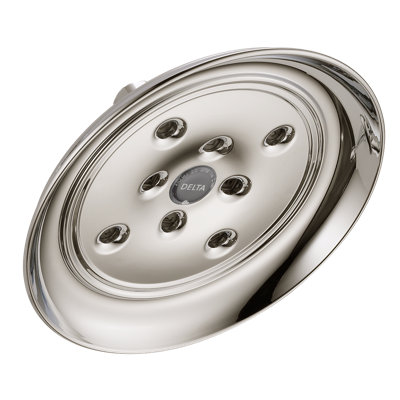 Universal Showering Components Full Low Flow Shower Head with H2okinetic Technology