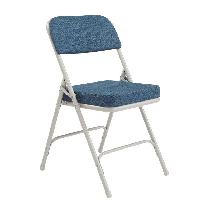 National Public Seating Fabric Padded Folding Chair Set & Reviews | Wayfair