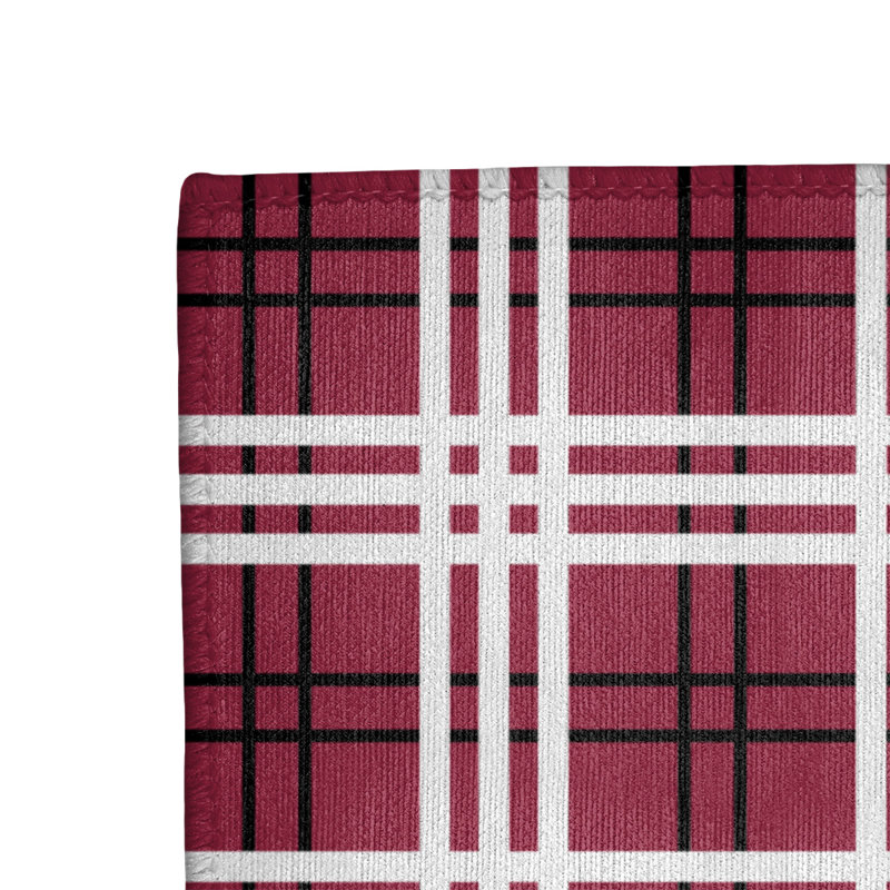 Tapis rouge à carreaux, Rectangle 2 pi x 3 pi