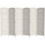71" Tall Diamond Weave Fiber 6 Panel Room Divider-847250648-835327699