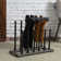 6 Pair Industrial Style Boot Storage