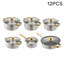 Living And Home 410 Stainless Steel Stock Pot