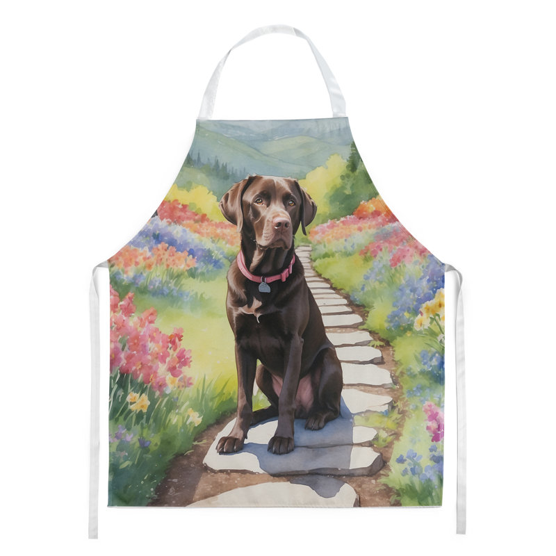 Tablier Labrador Retriever Spring Path