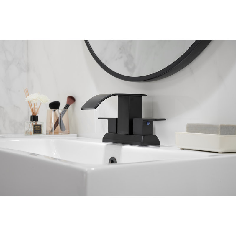 Centerest 2-Handle Bathroom Faucet with Drain Assembly