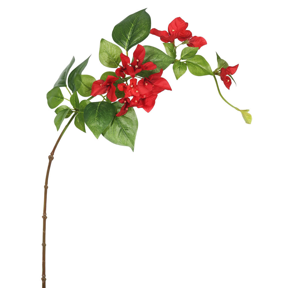 33" Single Bougainvillea Artificial floral Stem Ebern Designs Flower 