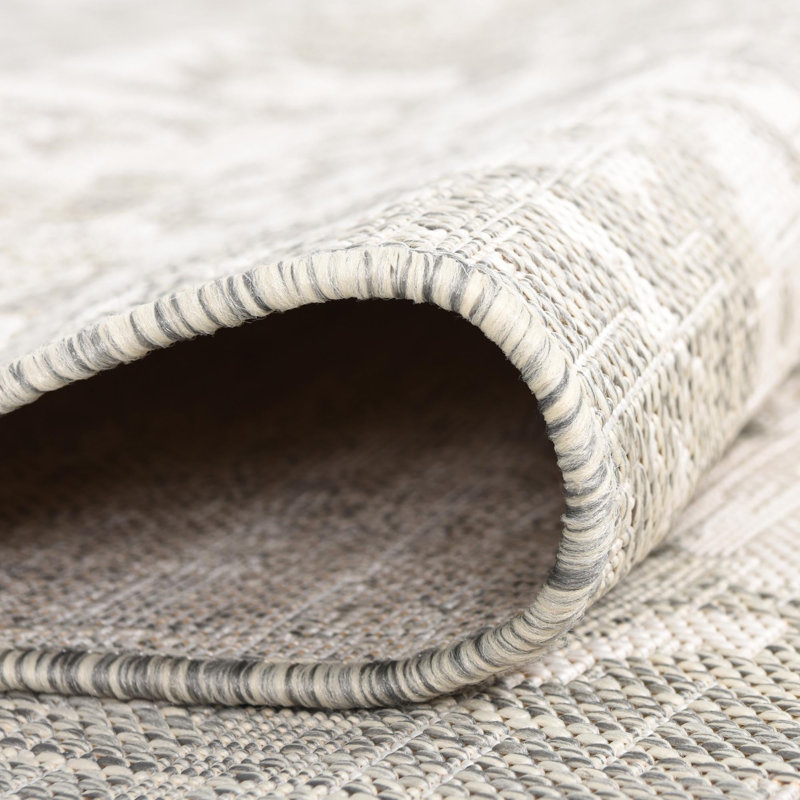 Tapis intérieur / extérieur Jill Zarin, Rectangle 7 pi 10 po x 10 pi