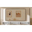 Miroir de salle de bain mural en verre trempé et métal Molly-1103142020-1126530365-1094644534