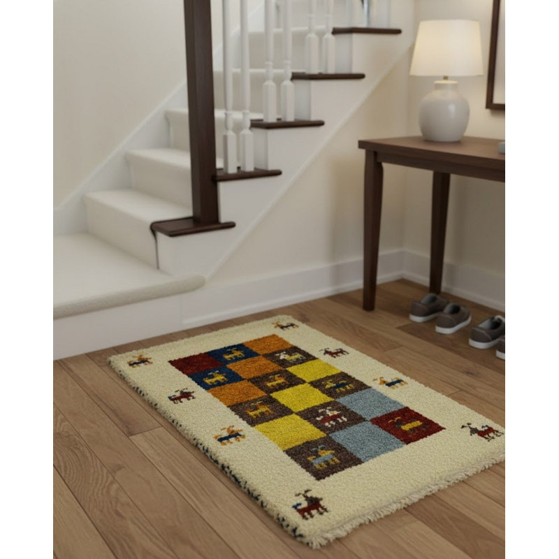 Tapis oriental Indo-Gabbeh